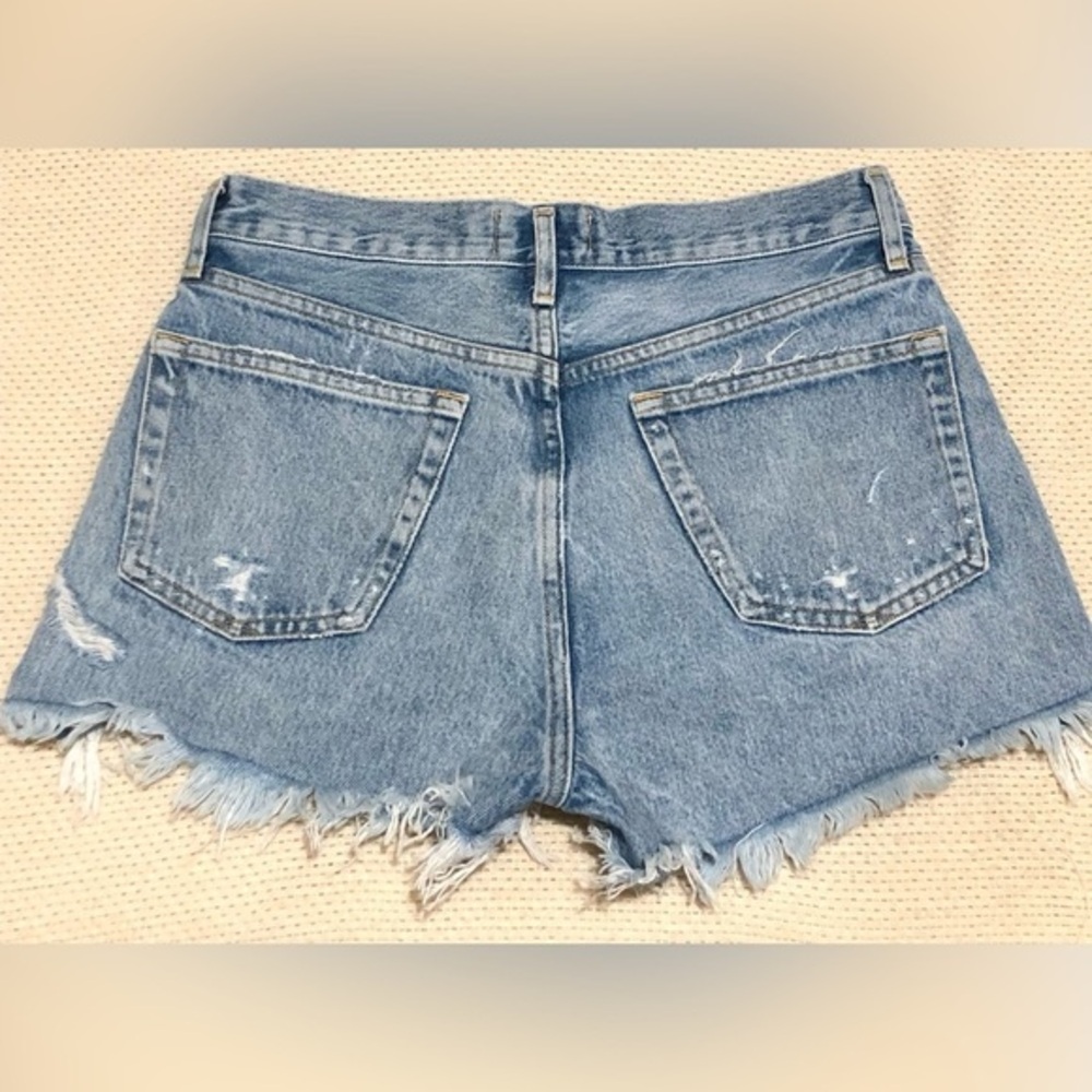 Agolde Parker Cut Off Shorts - Picture 2 of 10